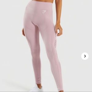 SOLD//Gymshark Flawless Knit Tights Washed